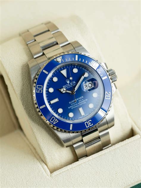 rolex deportivo submarine|rolex submarine smurf for sale.